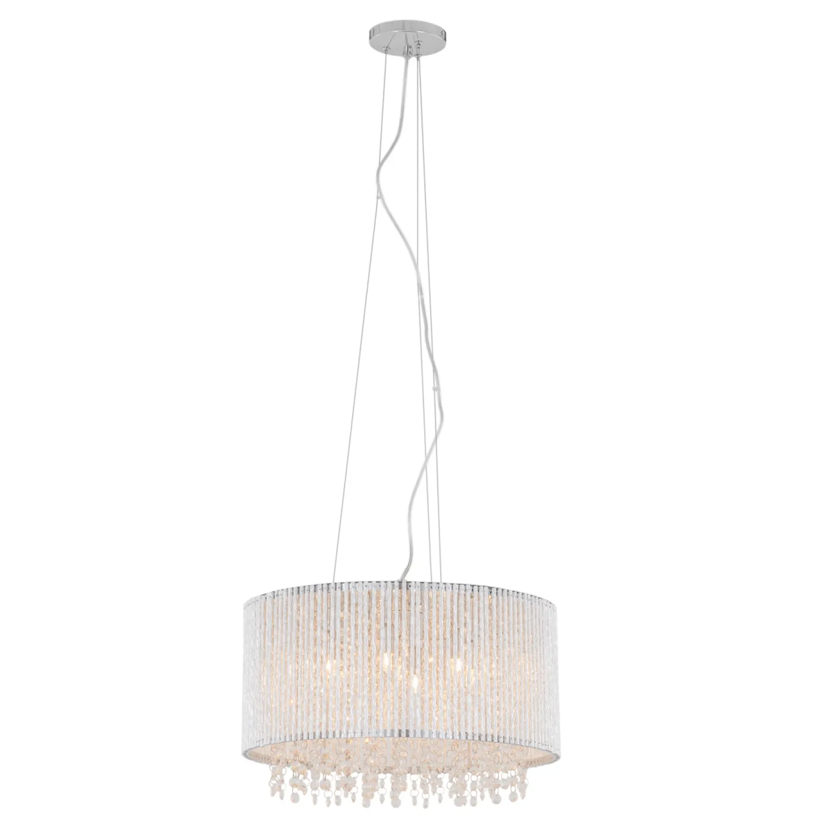 Sklep Kaja Elegancka lampa wisząca P0207-07D-F4QL ANABELLA | Kaja Oświetlenie* Żyrandole Z Abażurem