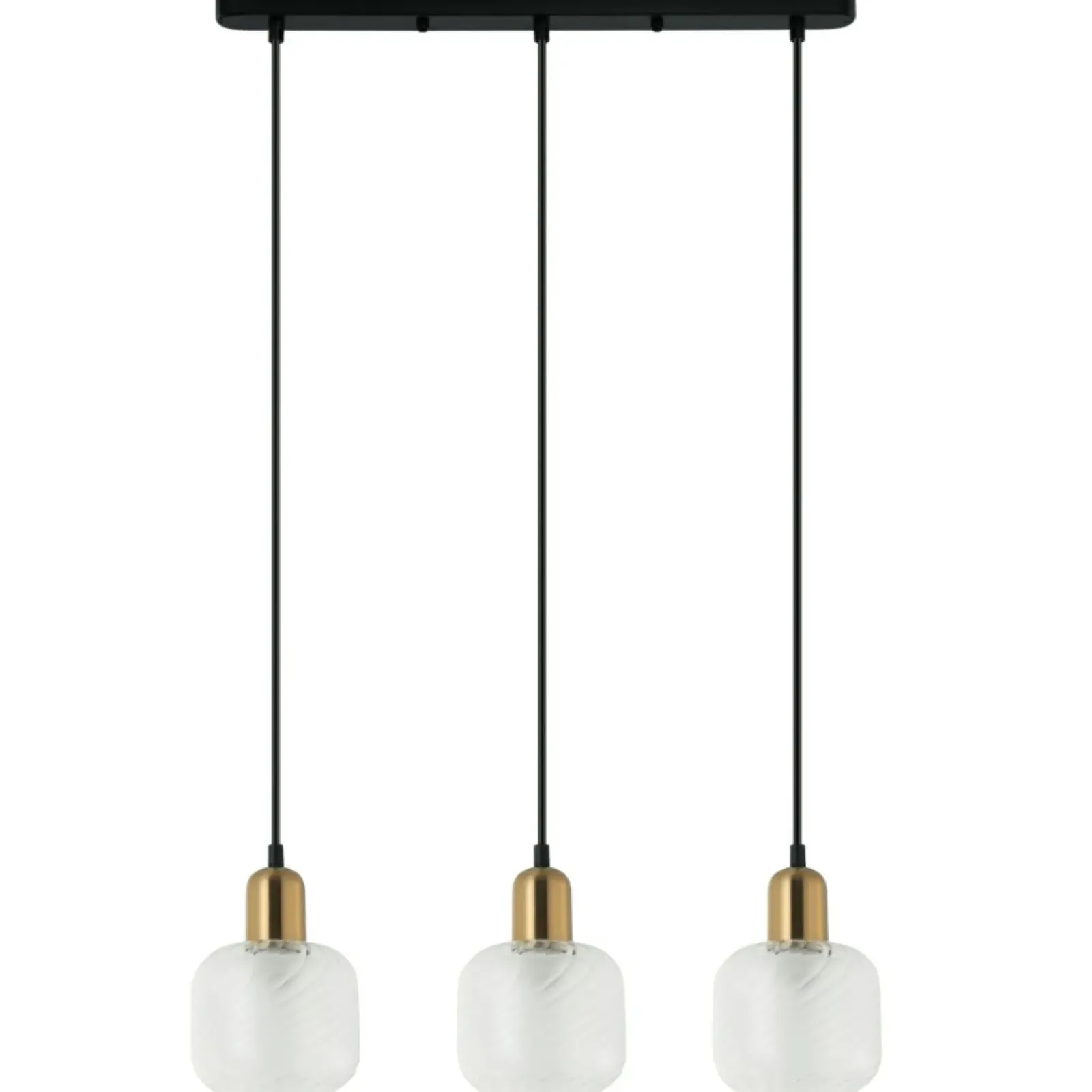 Sklep Kaja Elegancka lampa wisząca PND-67594-3-BRO+CL LAMEZIA | Kaja Oświetlenie Cheap