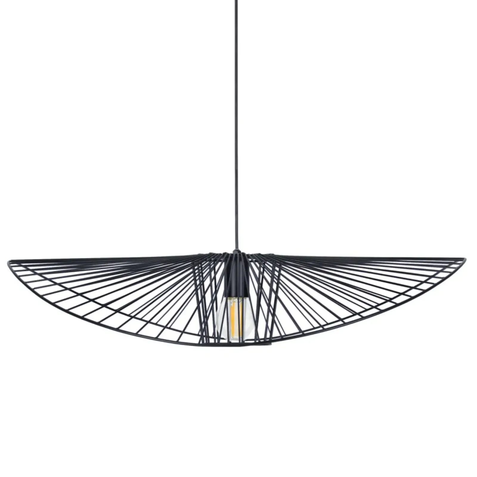 Sklep Kaja Elegancka lampa wisząca, w kształcie kapelusza KP-21 MINI | Kaja czarny Sale