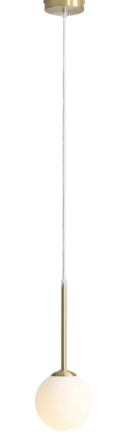 Sklep Kaja Elegancka lampa wisząca z małym, mlecznym kloszem 1087XXS40 BOSSO Zadzwońporabattel.783200183(8-16)/mailsklep@kaja.com.pl Outlet