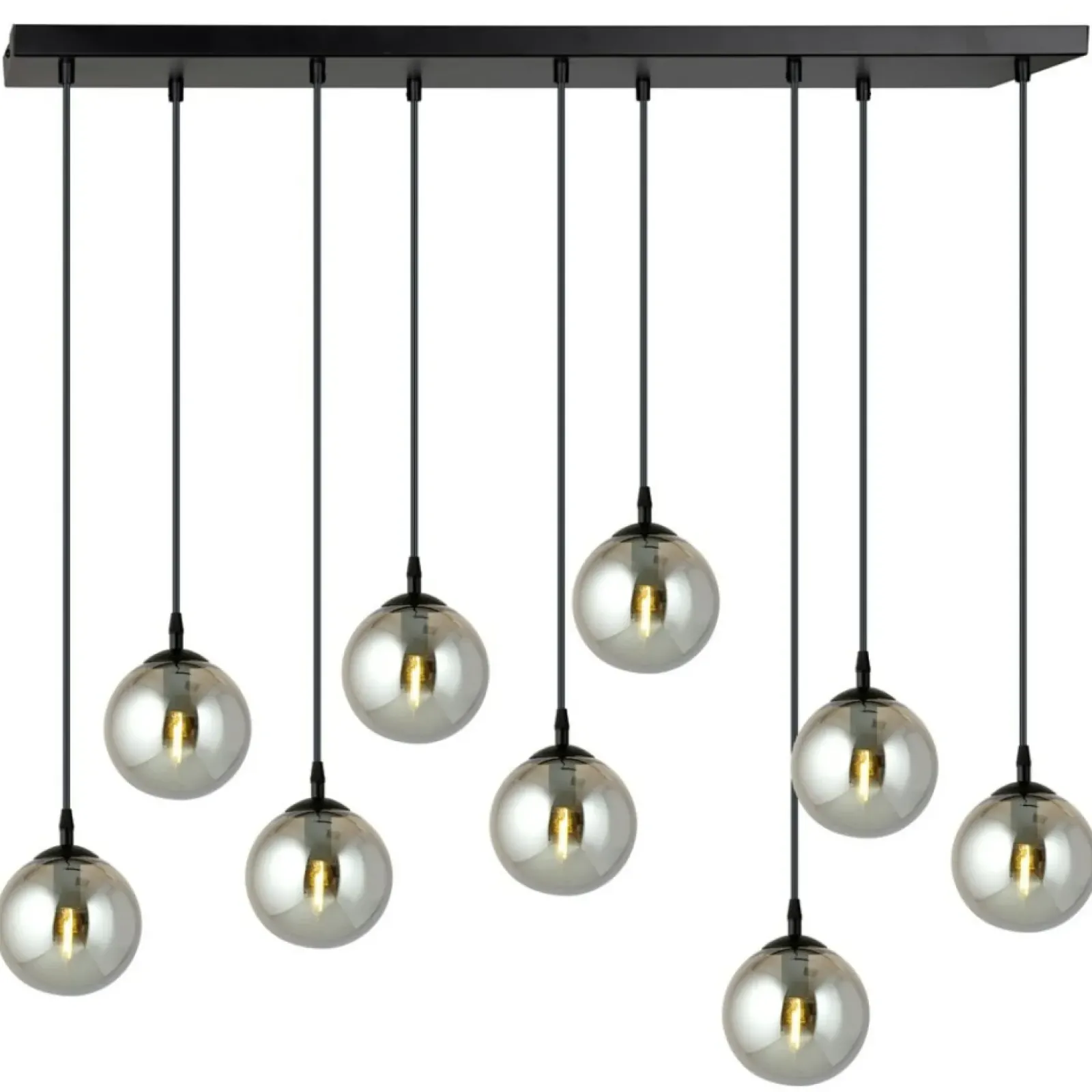 Sklep Kaja Elegancka lampa wisząca z grafitowymi kloszami 712/9 | Kaja Outlet