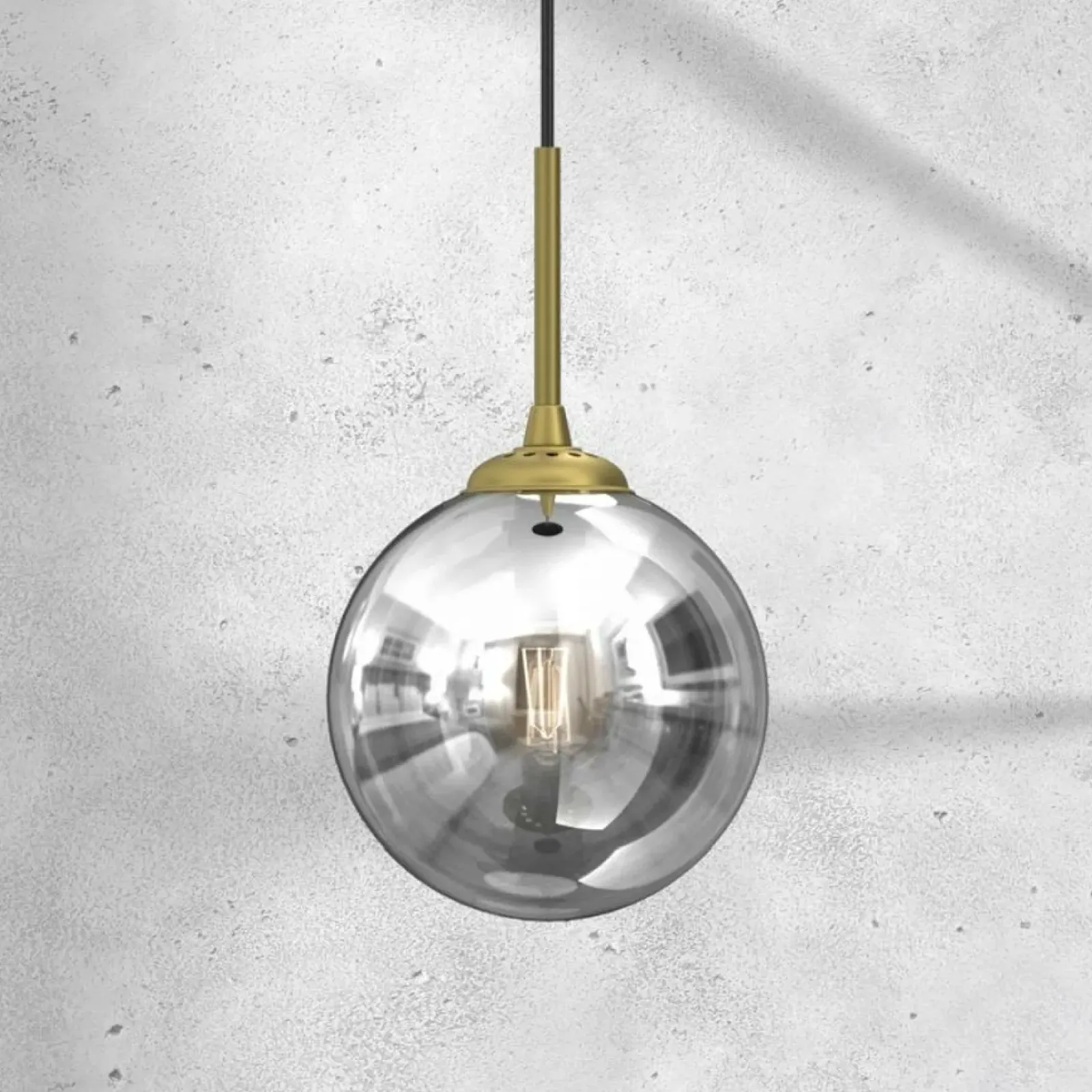Sklep Kaja Elegancka lampa wisząca z lustrzanym kloszem MLP8413 z serii REFLEX | Kaja Oświe Cheap