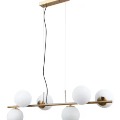 Sklep Kaja Elegancka lampa wisząca z kulami PND-5510-6-HBR RADDI | Kaja Fashion