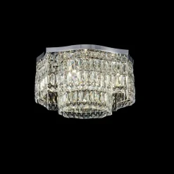 Sklep Kaja Elegancka lampa z kryształami DIA005CL-06CH DUNE | Kaja Oświetlenie* Plafony Nowoczesne