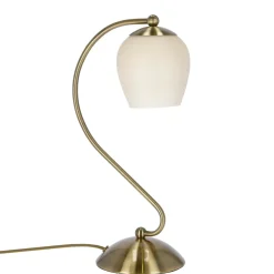 Sklep Kaja Elegancka lampka na szafkę w sypialni 41-11077 SERANO | Kaja* Nowoczesne Lampki Stołowe