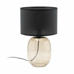 Sklep Kaja Elegancka lampka na szafkę w sypialni TK 5988 MELODY TOPAZ | Kaja* Lampki Stołowe Z Abażurem|Tradycyjne Lampki Stołowe