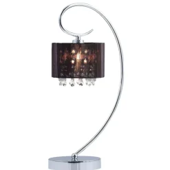 Sklep Kaja Elegancka lampka stołowa dark glamour MTM1583/1 SPAN | Kaja* Nowoczesne Lampki Stołowe