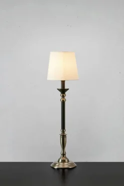 Sklep Kaja Elegancka lampka stołowa na smukłej nodze 108680 GENT | Kaja* Lampki Stołowe Z Abażurem|Nowoczesne Lampki Stołowe