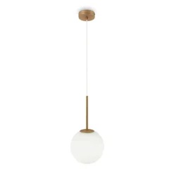 Sklep Kaja Elegancka, pojedyncza lampa wisząca ⌀20cm MOD321PL-01G3 BASIC FORM New