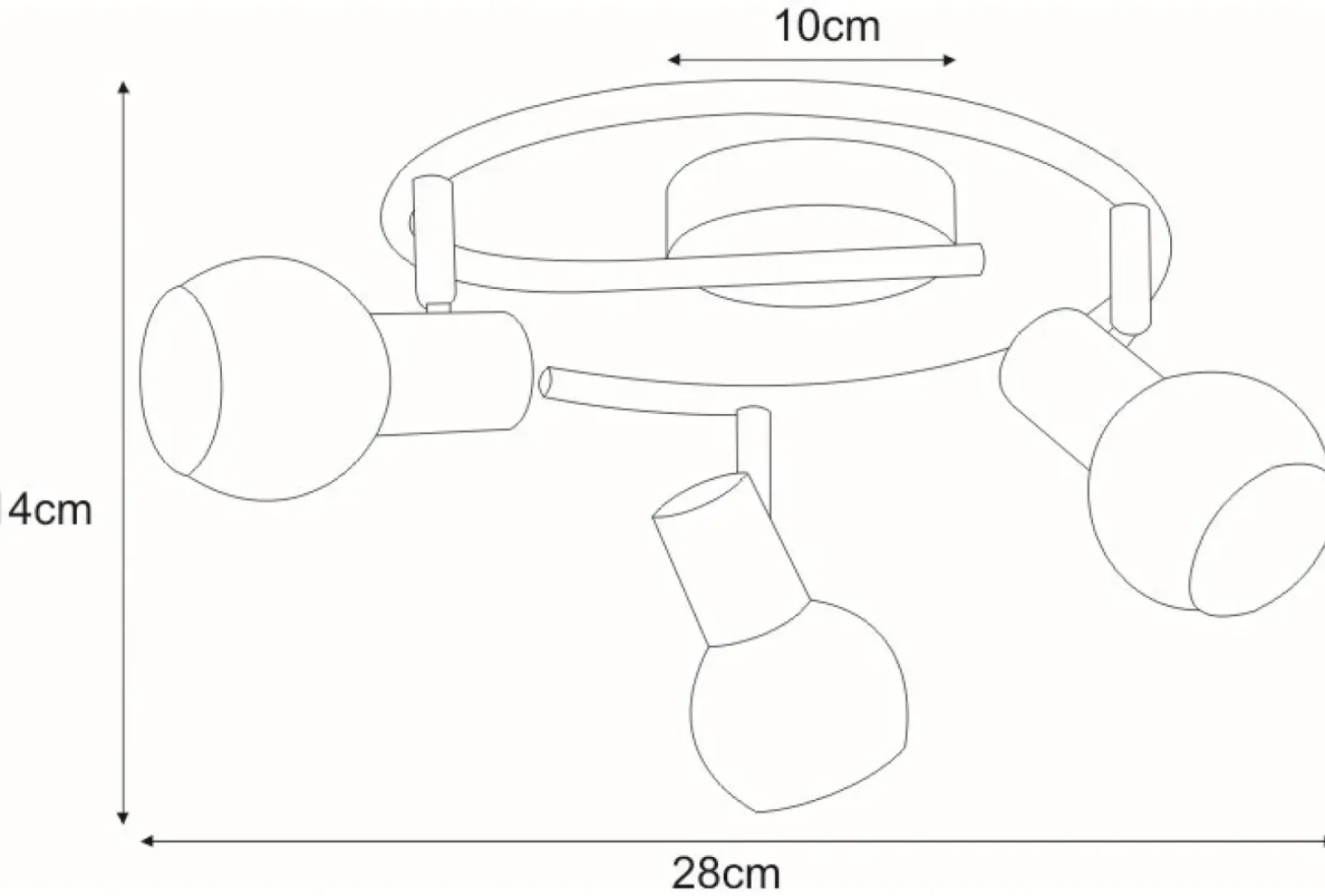 Sklep Kaja Elegancka, ponadczasowa lampa sufitowa K-C9590A/3 ALPINA | Kaja chrom Outlet