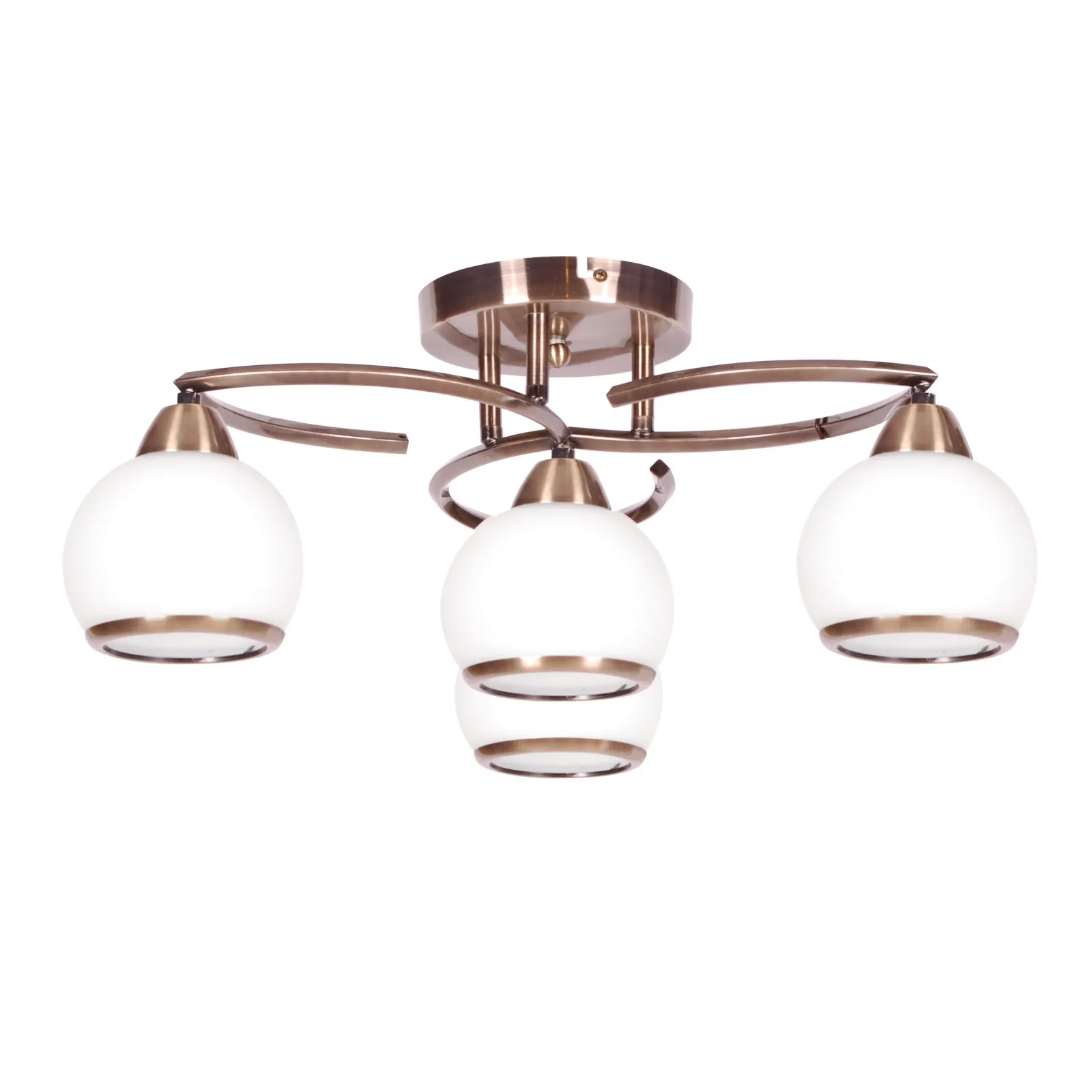 Sklep Kaja Elegancka, ponadczasowa lampa K-JSL-6084/4 AB LARA | Kaja Oświetlenie* Randole Tradycyjne|Żyrandole Tradycyjne - Retro