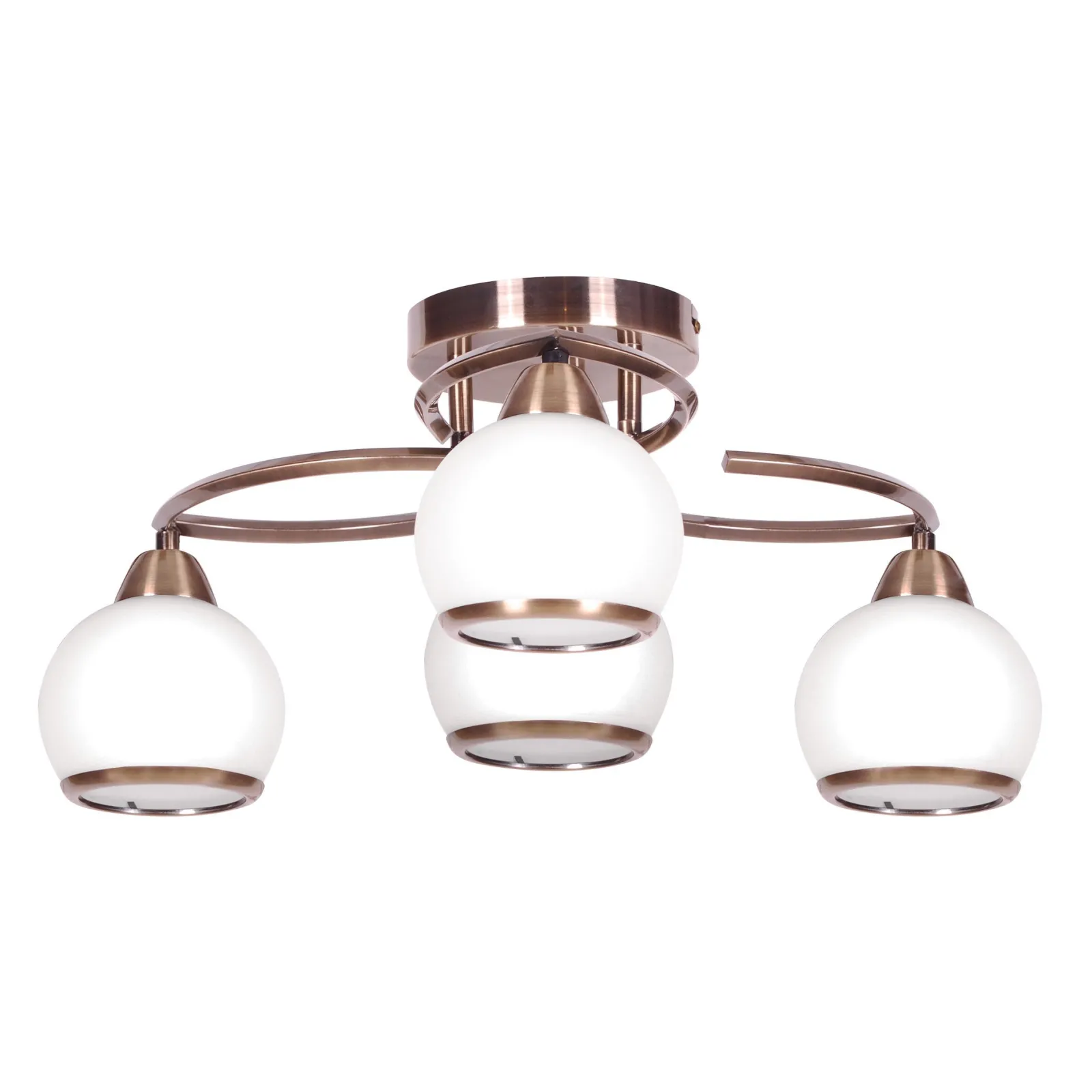 Sklep Kaja Elegancka, ponadczasowa lampa K-JSL-6084/4 AB LARA | Kaja Oświetlenie* Randole Tradycyjne|Żyrandole Tradycyjne - Retro
