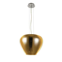 Sklep Kaja Elegancka złota lampa wisząca do salonu AZ3179 BALORO | Kaja złoty Shop