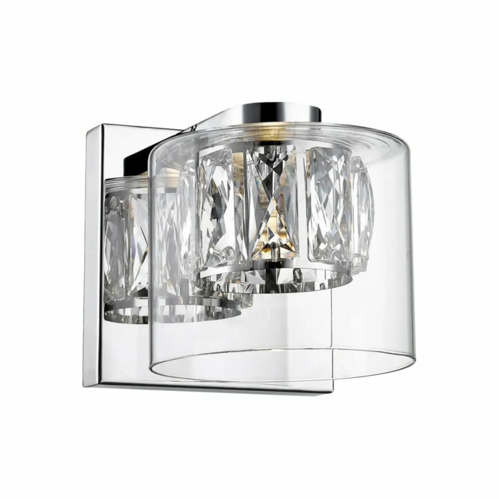 Sklep Kaja Elegancki kinkiet do sypialni W0389-01A-B5AC GEM| Kaja Oświetlenie* Lampy Led
