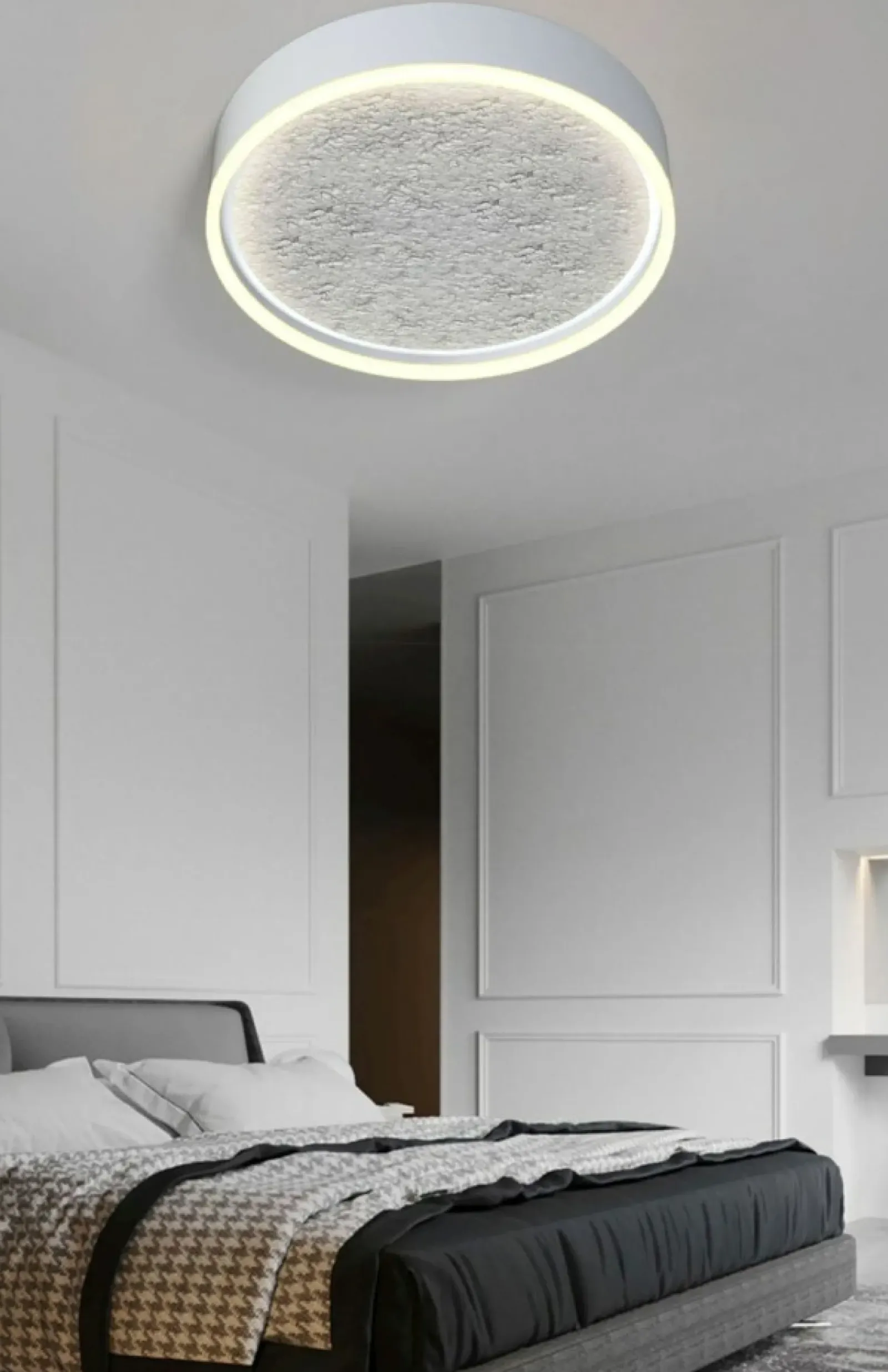 Sklep Kaja Elegancki plafon ze m środkiem WF 9002-103M BORDEAUX | Kaja* Lampy Led|Plafony Nowoczesne