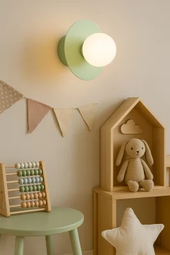 Sklep Kaja Estetyczna lampa sufitowa w kolorze szałwii K-5452 z serii ROBIN* Plafony Klasyczne|Plafony
