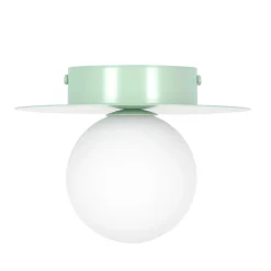 Sklep Kaja Estetyczna lampa sufitowa w kolorze szałwii K-5452 z serii ROBIN* Plafony Klasyczne|Plafony