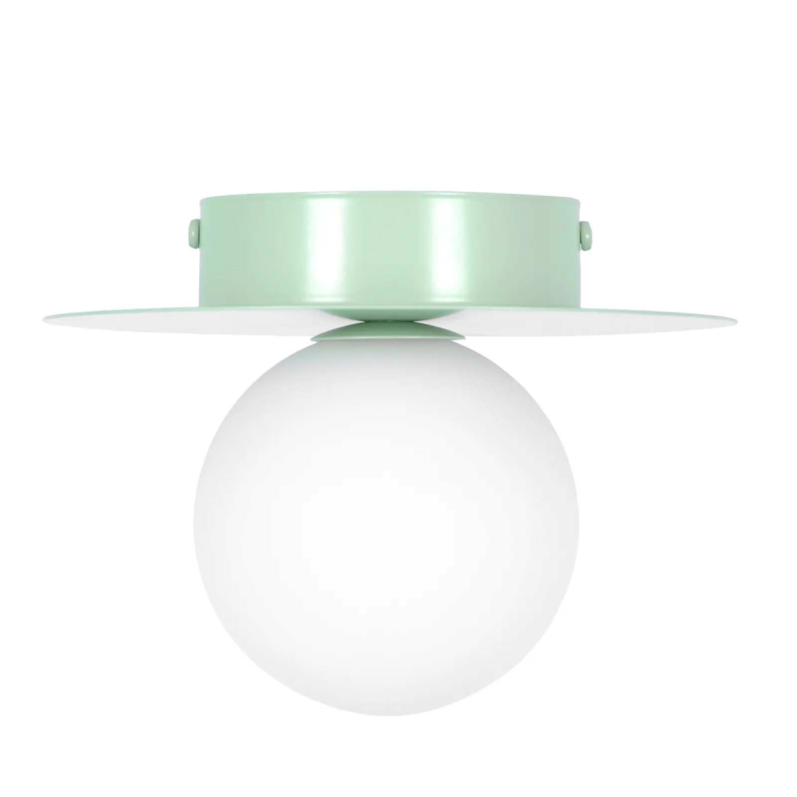 Sklep Kaja Estetyczna lampa sufitowa w kolorze szałwii K-5452 z serii ROBIN* Plafony Klasyczne|Plafony
