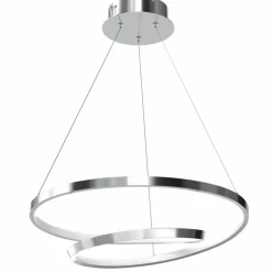 Sklep Kaja Fantazyjna, srebrna lampa wisząca LED ML7949 LUCERO | Kaja Oświetlenie Best