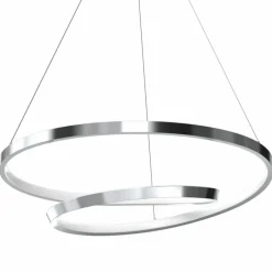Sklep Kaja Fantazyjna, srebrna lampa wisząca LED ML7949 LUCERO | Kaja Oświetlenie Best