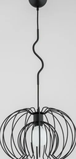 Sklep Kaja Finezyjna lampa wisząca z drucianym kloszem AL 60602 | Kaja Store