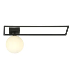 Sklep Kaja Geometryczna lampa sufitowa z białym kloszem 1130/1B IMAGO | Kaja* Plafony Nowoczesne