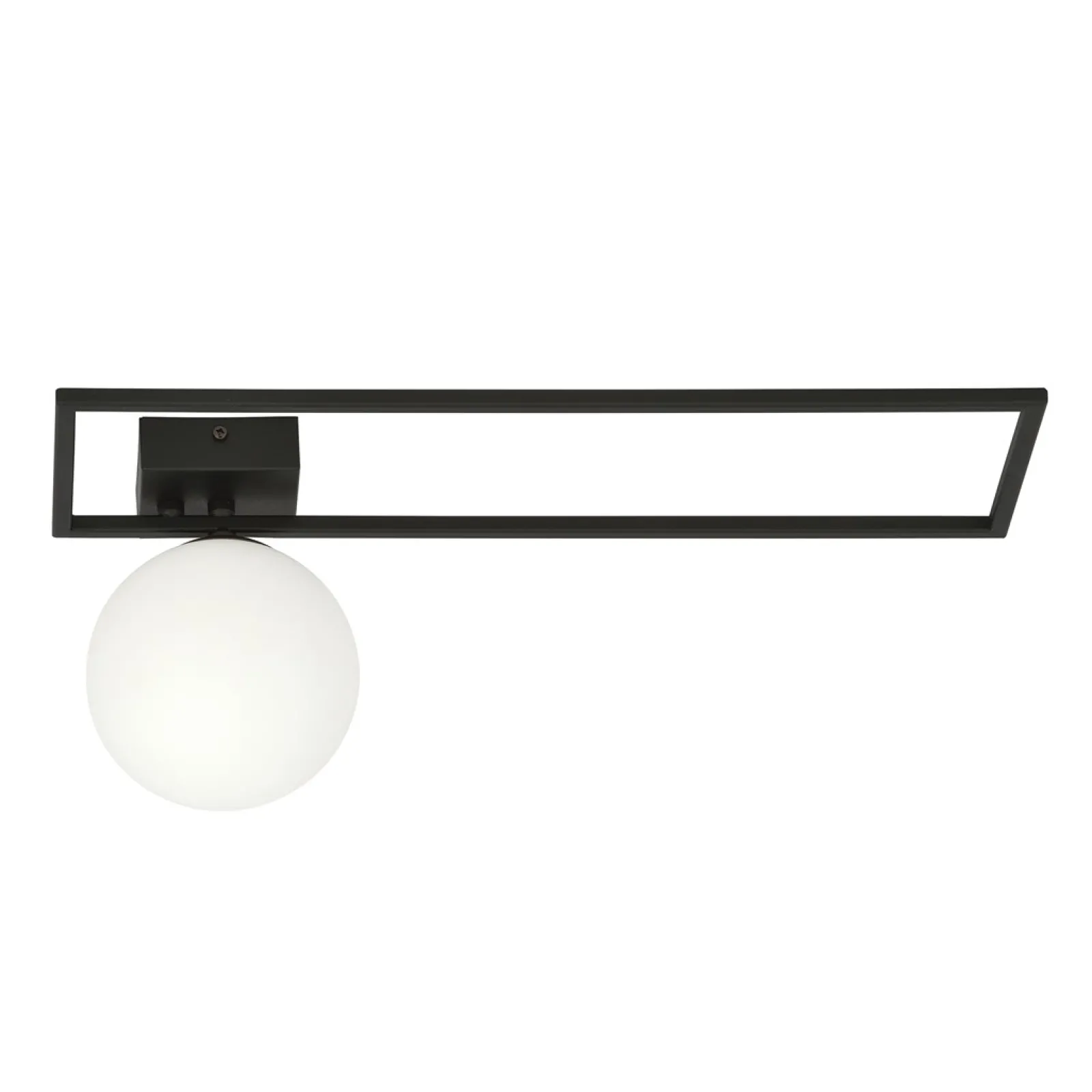 Sklep Kaja Geometryczna lampa sufitowa z białym kloszem 1130/1B IMAGO | Kaja* Plafony Nowoczesne