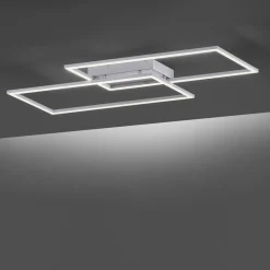 Sklep Kaja Geometryczna lampa sufitowa LED 8193-55 z serii INIGO | Kaja szary Online