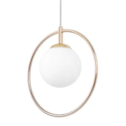 Sklep Kaja Geometryczna lampa wisząca, regulowana wysokość K-5390 z serii RITUS* Żyrandole Nowoczesne|Żyrandole Z Kloszami