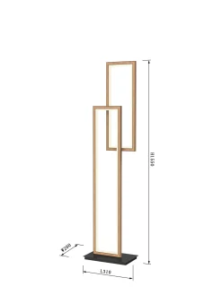 Sklep Kaja Geometryczna, ledowa lampa stojąca WF 3023-206 PESCARA | Kaja* Lampy Led
