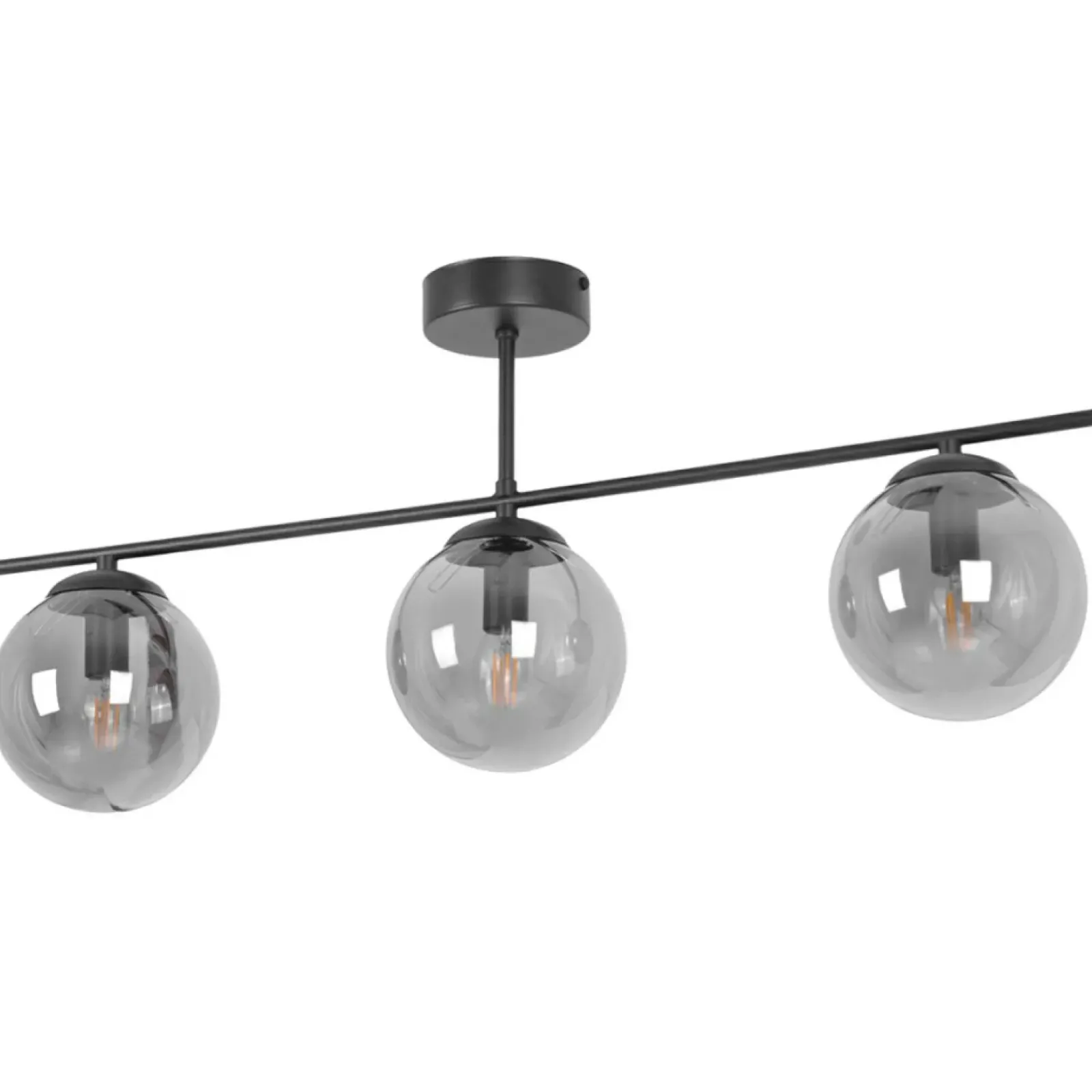 Sklep Kaja Grafitowa lampa sufitowa z kloszami, nad stół K-5169 z serii GAMMA Sale