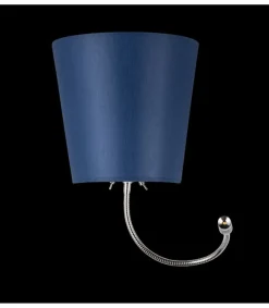 Sklep Kaja Granatowa lampa ścienna idealna nad łóżko w sypialni 67998 z serii BA* Lampy Led