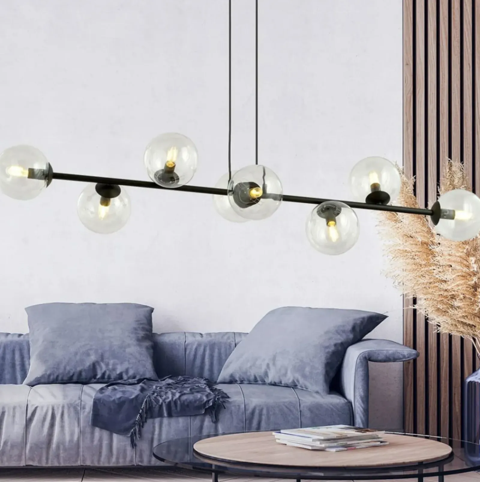 Sklep Kaja Gustowna lampa wisząca z klasycznymi kloszami 874/8 | Kaja Oświetlenie New