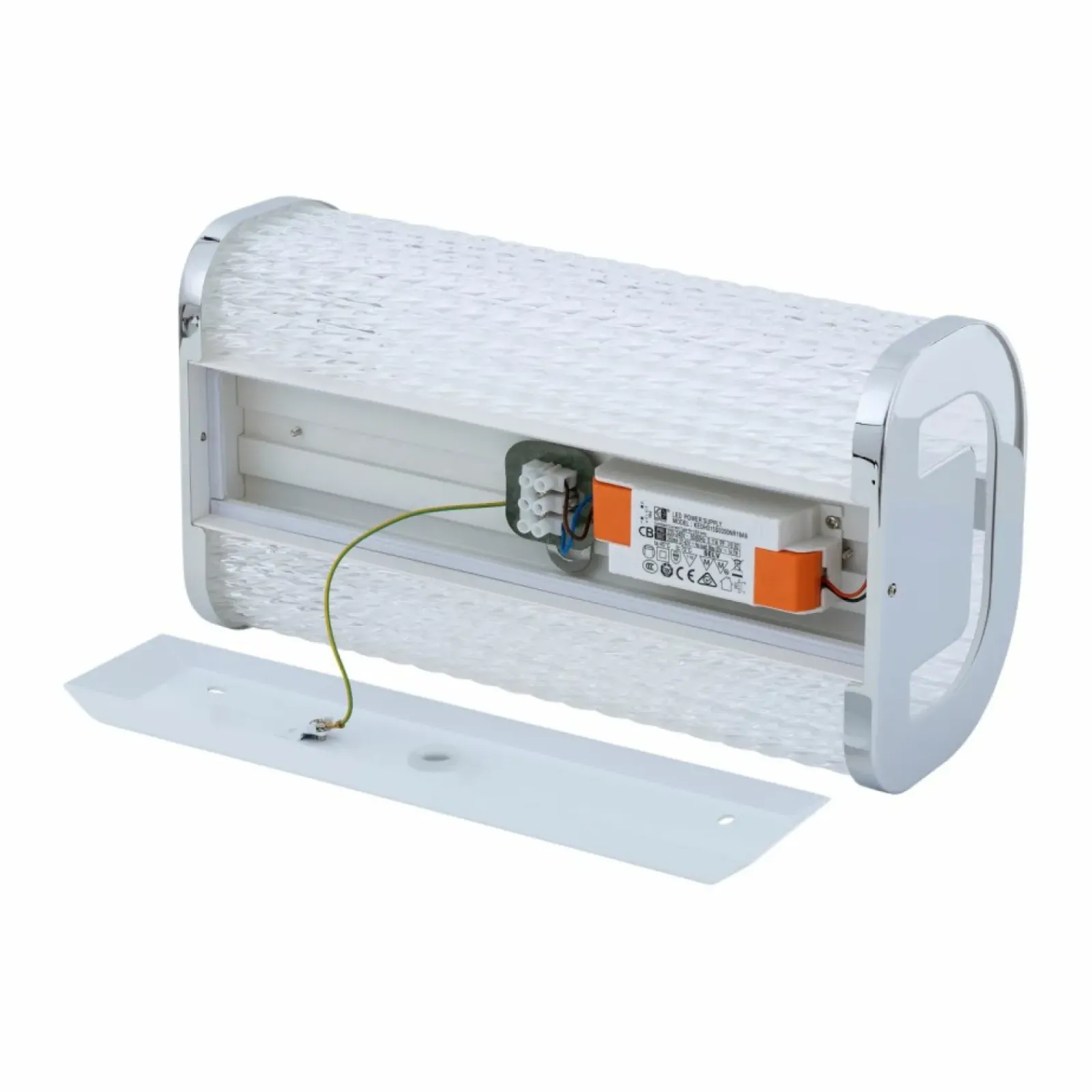 Sklep Kaja Hermetyczna lampa ścienna LED do łazienki 10729 PALMAS | Kaja* Lampy Do Łazienki|Lampy Led