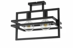Sklep Kaja Industrialna, czarna lampa sufitowa do holu SIG 32403 z serii MERCI CZ czarny Cheap