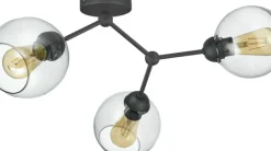 Sklep Kaja Industrialna, czarna lampa sufitowa TK 4372 FAIRY | Kaja Oświetlenie Outlet