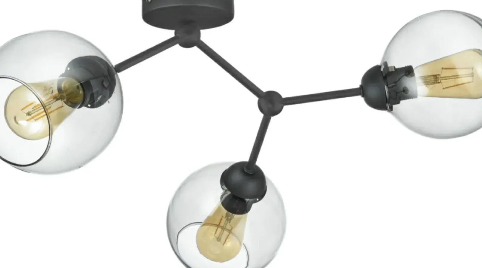 Sklep Kaja Industrialna, czarna lampa sufitowa TK 4372 FAIRY | Kaja Oświetlenie Outlet
