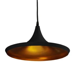 Sklep Kaja Industrialna czarno-złota lampa wisząca do kuchni AZ1407 CHINK | Kaja Store