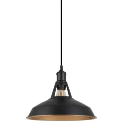Sklep Kaja Industrialna lampa do jadalni MDM-2315/1 M BK+GD FREYA | Kaja Clearance
