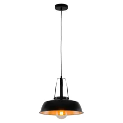 Sklep Kaja Industrialna lampa do kuchni MDM-3619/1M BK+GD PALOMA | Kaja Outlet
