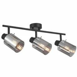 Sklep Kaja Industrialna lampa sufitowa z reflektorami SPL-5581-3-BK-SG SARDO Store