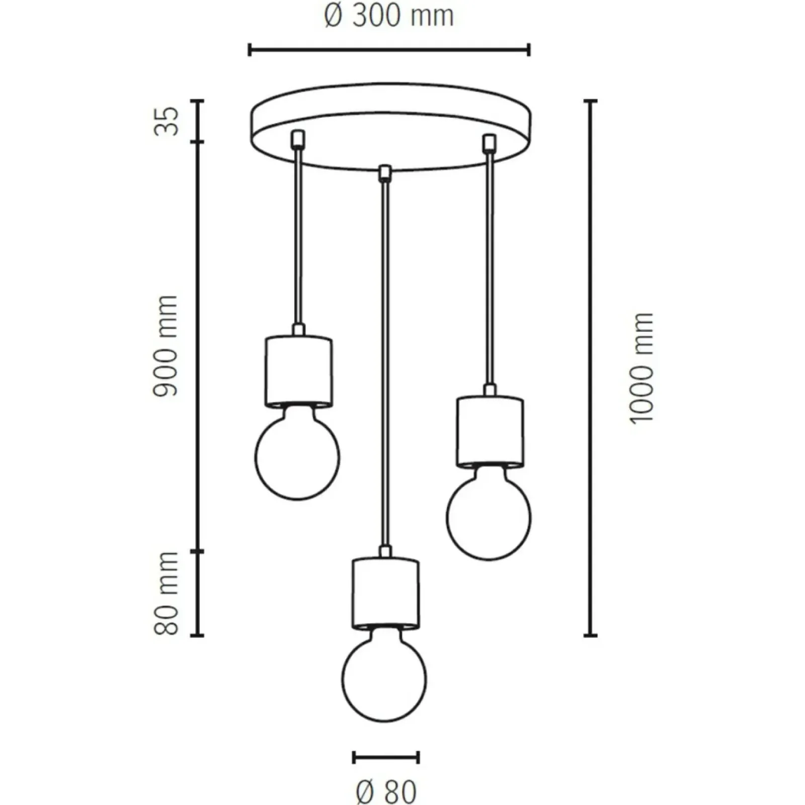 Sklep Kaja Industrialna lampa wisząca z drewnem, do kuchni 71689304R PINO | Kaja Best Sale