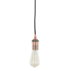 Sklep Kaja Industrialna lampa wisząca DS-M-036 RED COPPER ATRIUM | Kaja Flash Sale