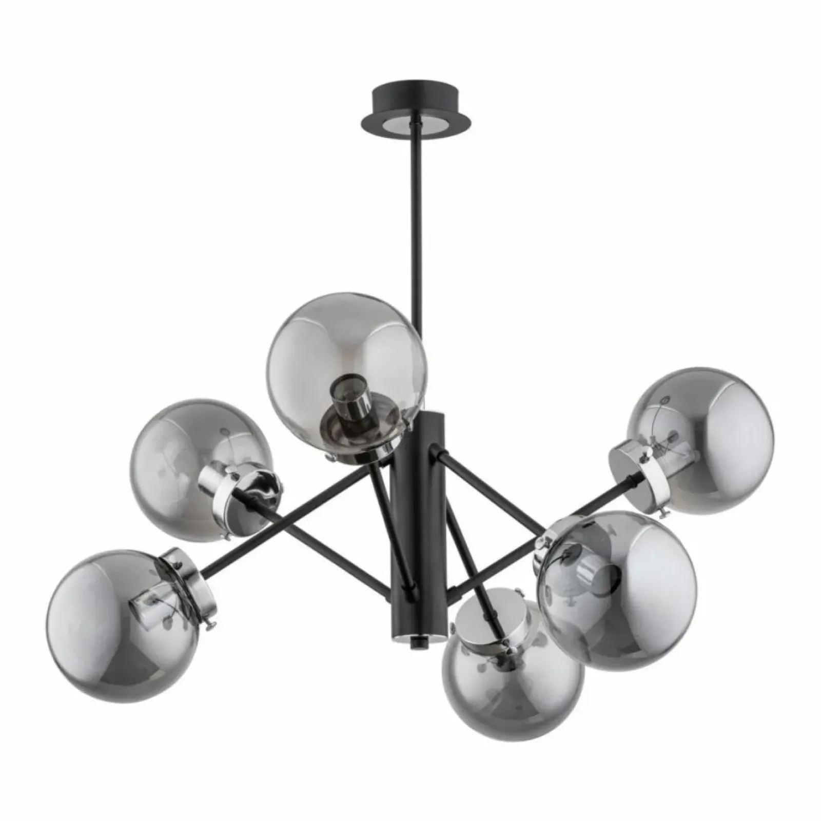 Sklep Kaja Industrialna lampa z grafitowymi kloszami AL 60808 NANCY | Kaja Sale
