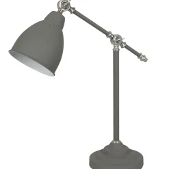 Sklep Kaja Industrialna lampka biurkowa MT-HN2054-1-GR SONNY | Kaja Oświetlenie* Lampki Biurkowe