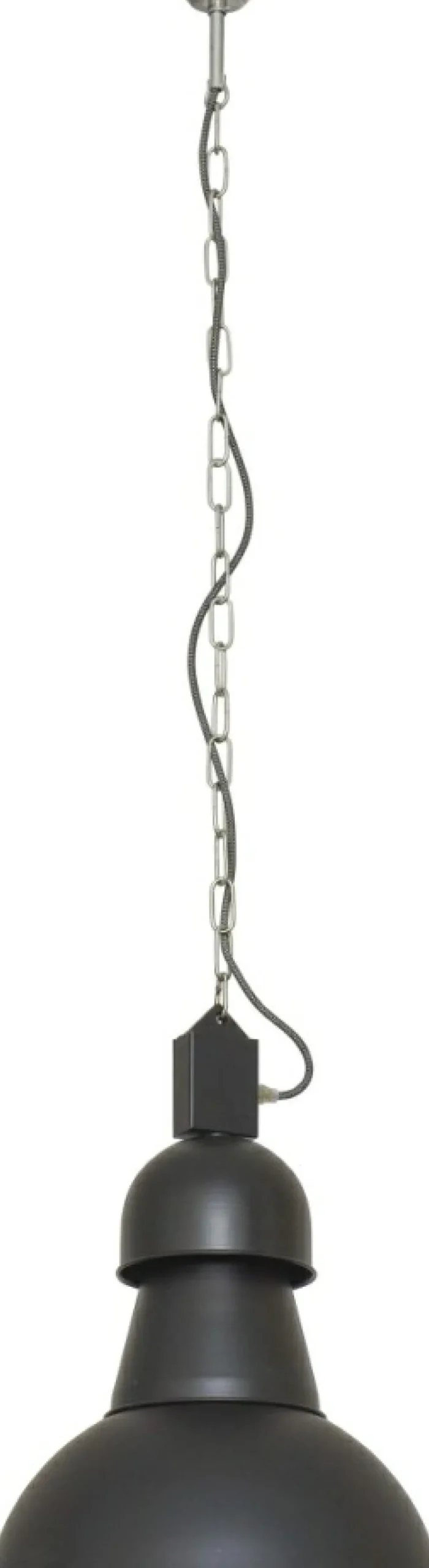 Sklep Kaja Industrialna, metalowa lampa wisząca 5067 HIGH-BAY | Kaja Oświetlenie czarny New