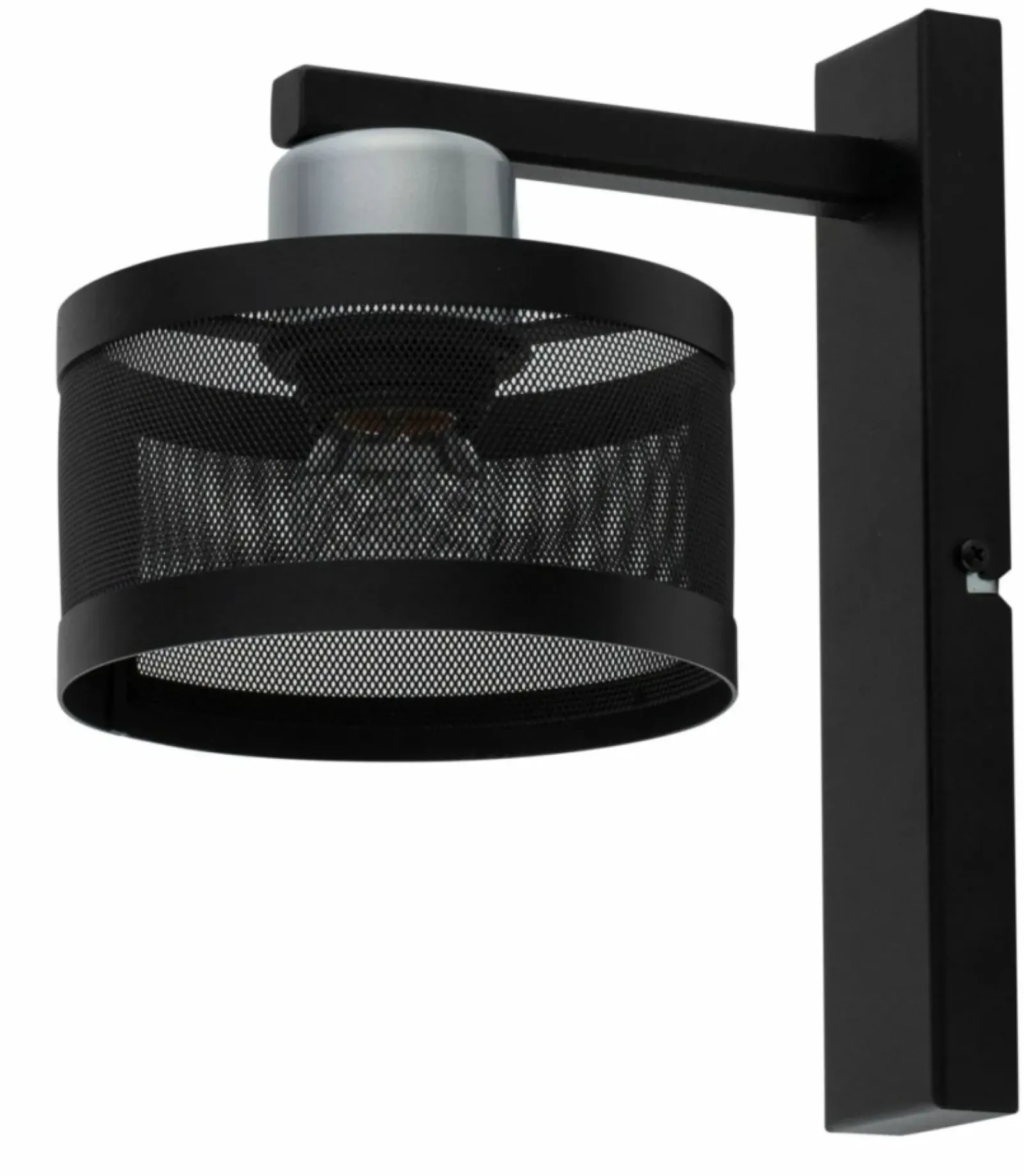 Sklep Kaja Industrialna, prosta, metalowa lampa ścienna SIG 32144 z serii OFF* Kinkiety Tradycyjne