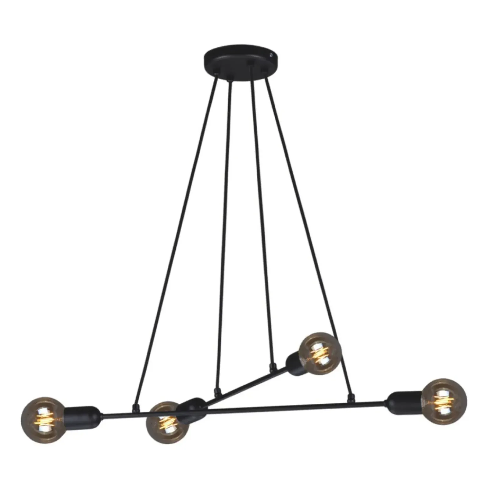 Sklep Kaja Industrialna, regulowana lampa K-4380 SITYA BLACK | Kaja Oświetlenie czarny Best Sale