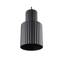 Sklep Kaja Industrialna, wąska, czarna lampa wisząca LP-787/1P L BK z serii TOKIO Best Sale