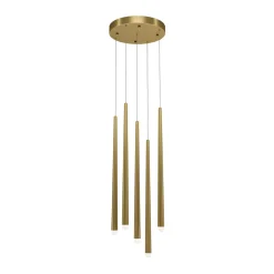 Sklep Kaja Kaskada stożkowych tub ze światłem LED MOD132PL-L36BSK2 serii CASCADE mosiądz Outlet